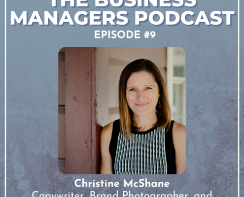 Christine McShane The Business Managers Podcast