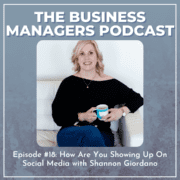 EP 18 | How Are You Showing Up On Social Media with Shannon Giordano