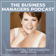 Building A High-Performing Team with Tina Forsyth